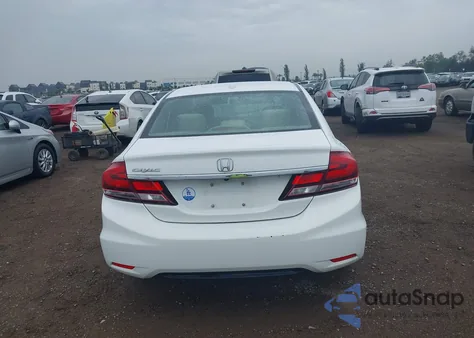 2013 Honda Civic Ex z USA, uszkodzony, nr VIN 19XFB2F82DE233064